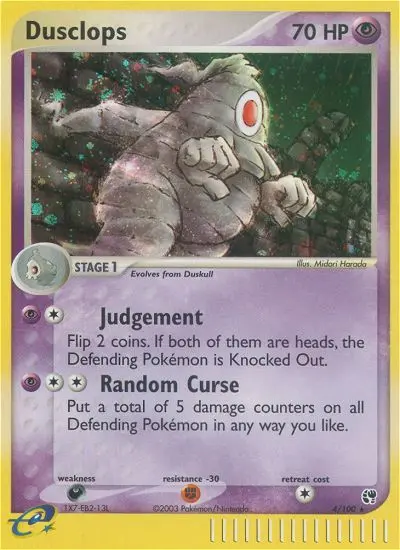 Dusclops #4 — Sandstorm