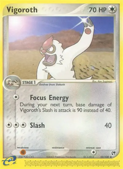 Vigoroth #52 — Sandstorm