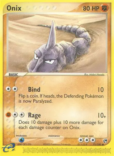Onix #71 — Sandstorm
