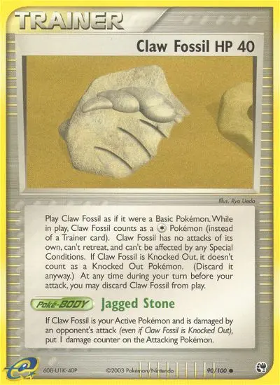 Claw Fossil #90 — Sandstorm