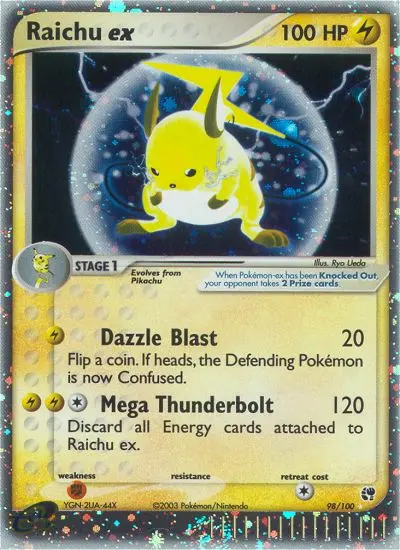 Raichu ex #98 — Sandstorm