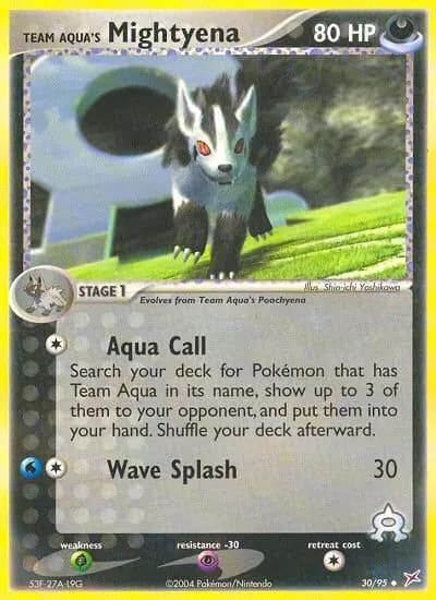 Team Aqua's Mightyena #30 — Team Magma vs Team Aqua