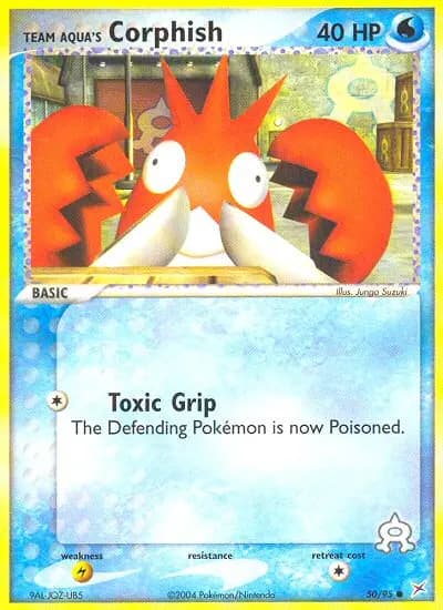 Team Aqua's Corphish #50 — Team Magma vs Team Aqua