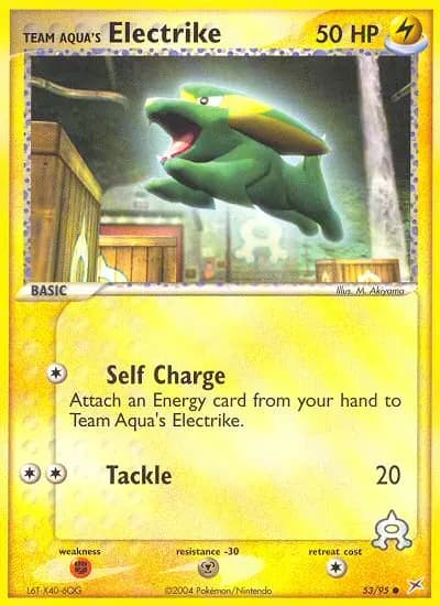 Team Aqua's Electrike #53 — Team Magma vs Team Aqua