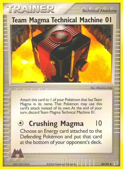 Team Magma's Technical Machine 01 #84 — Team Magma vs Team Aqua