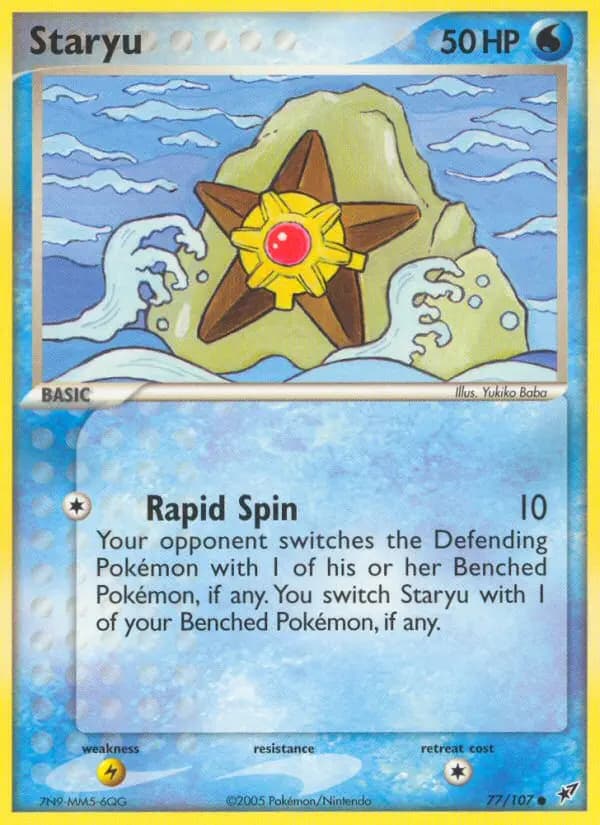 Staryu #77 — Deoxys