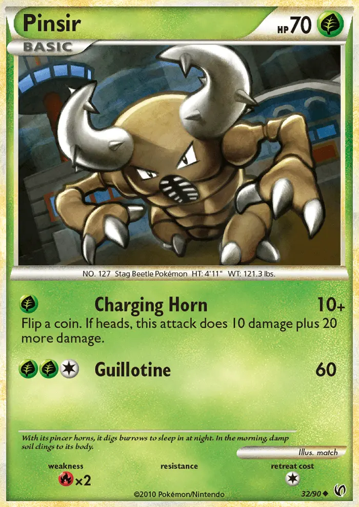 Pinsir #32 — Undaunted
