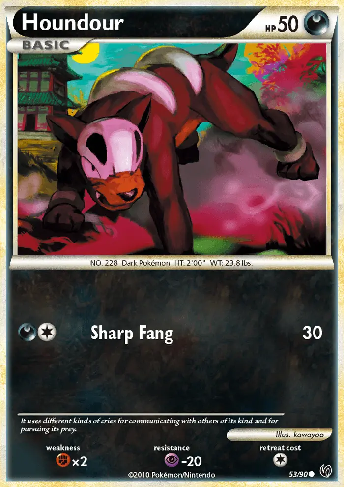 Houndour #53 — Undaunted