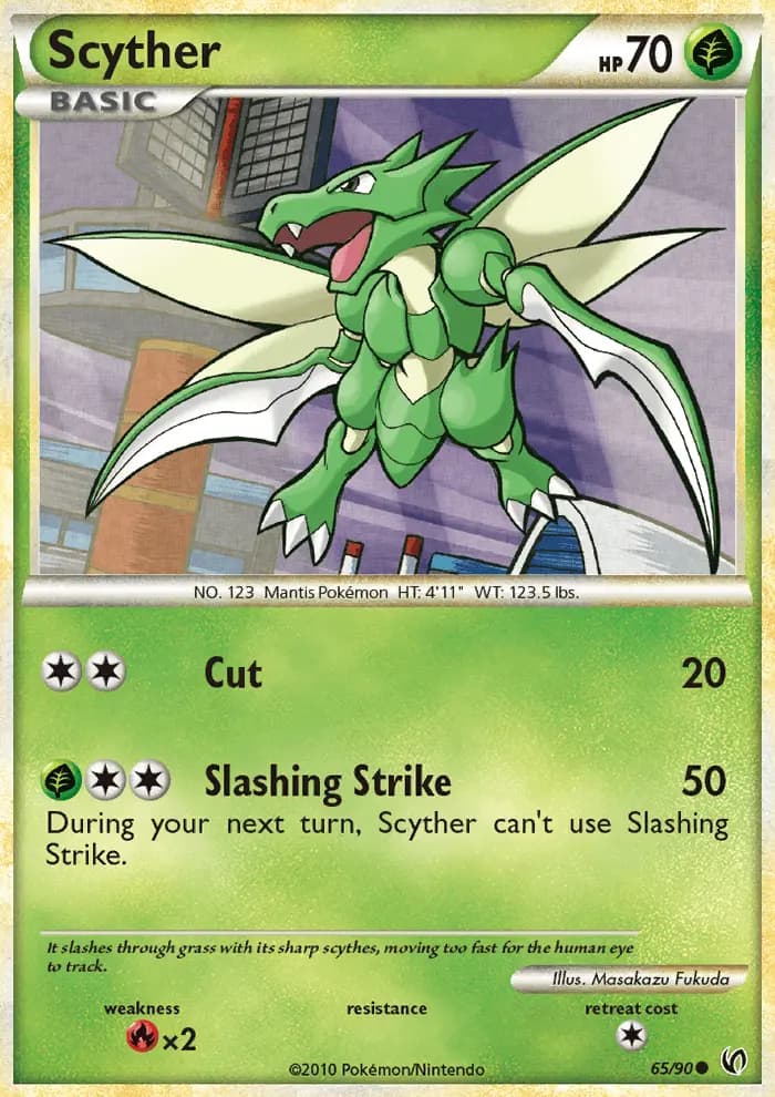Scyther #65 — Undaunted