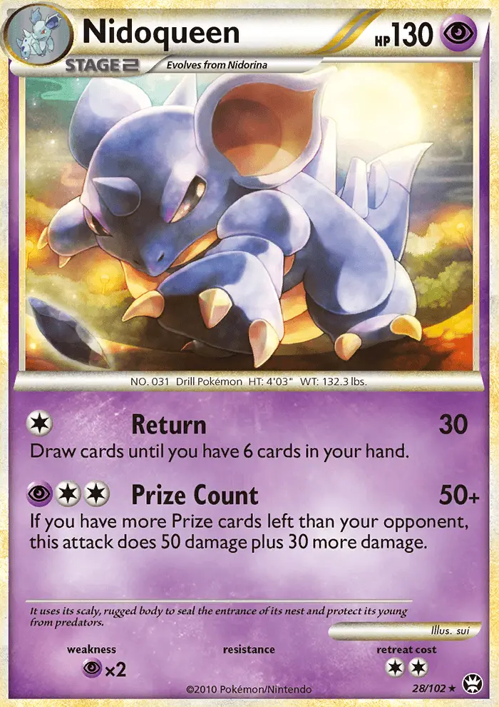Nidoqueen #28 — Triumphant