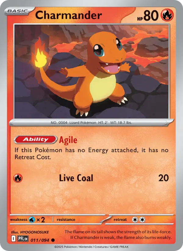 Charmander #011 — Phantasmal Flames