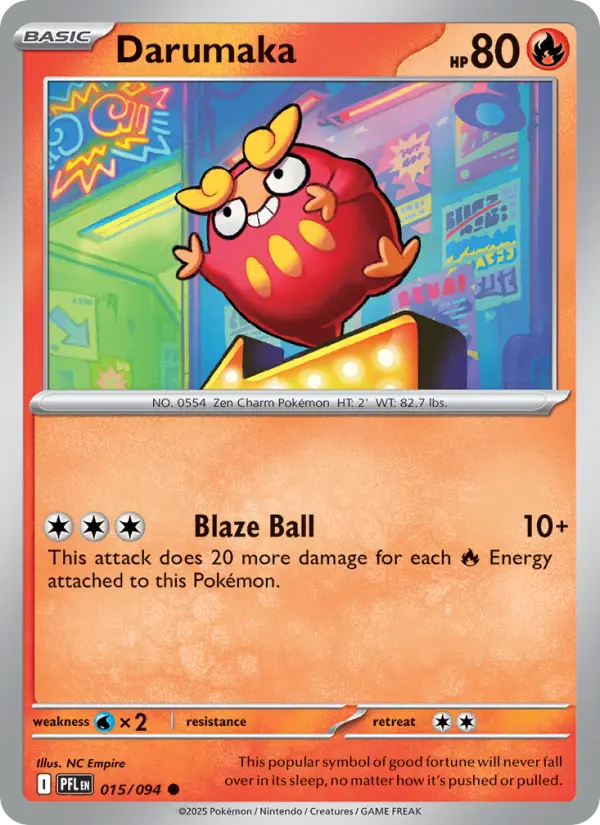 Darumaka #015 — Phantasmal Flames