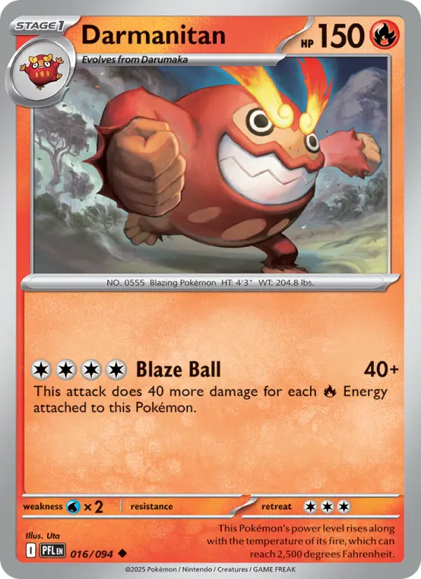 Darmanitan #016 — Phantasmal Flames