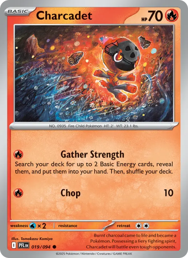 Charcadet #019 — Phantasmal Flames