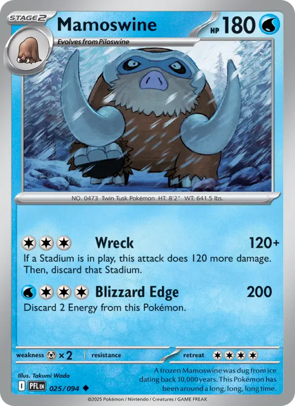 Mamoswine #025 — Phantasmal Flames
