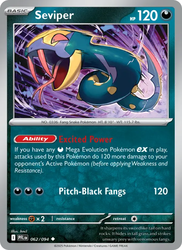 Seviper #062 — Phantasmal Flames