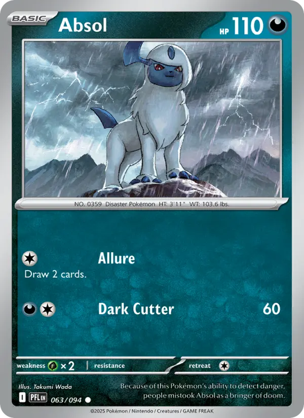 Absol #063 — Phantasmal Flames