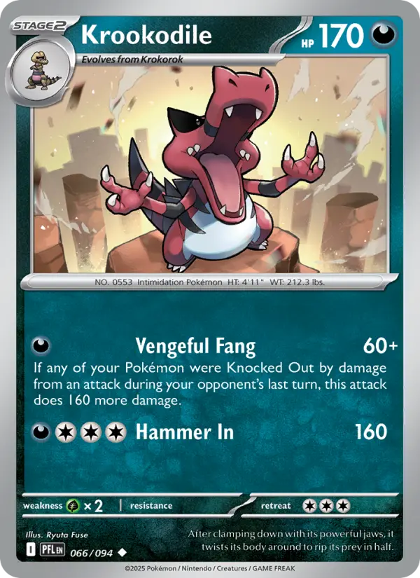 Krookodile #066 — Phantasmal Flames