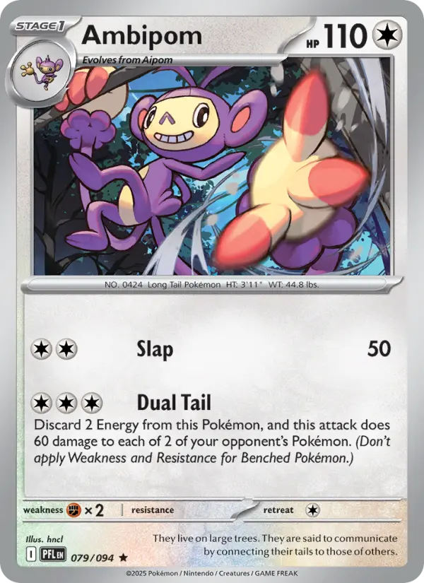 Ambipom #079 — Phantasmal Flames