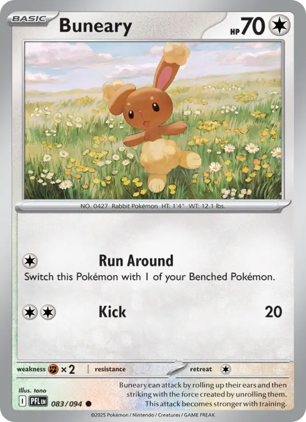 Buneary #083 — Phantasmal Flames