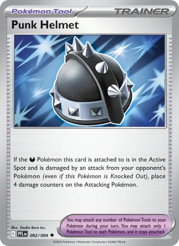 Punk Helmet #092 — Phantasmal Flames