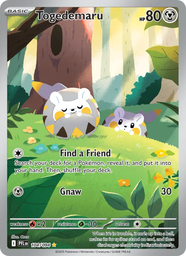 Togedemaru #104 — Phantasmal Flames