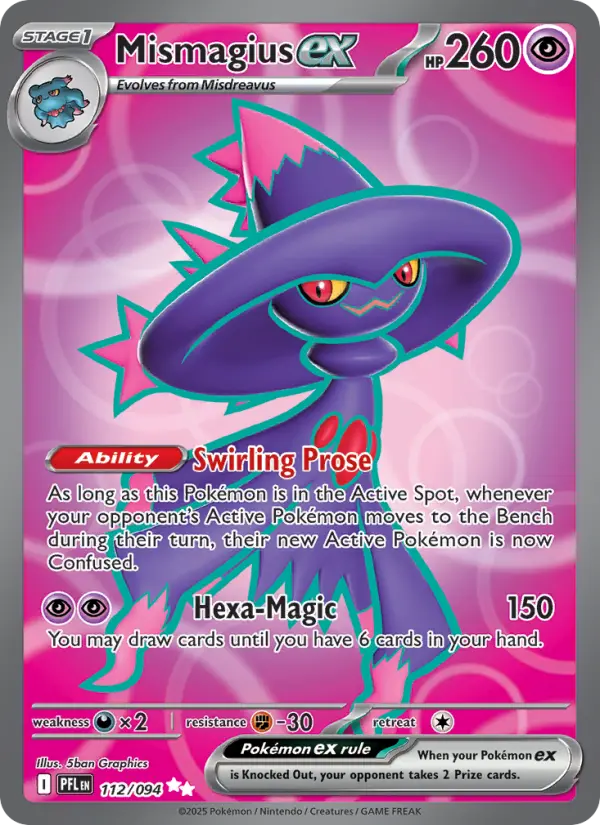 Mismagius ex #112 — Phantasmal Flames