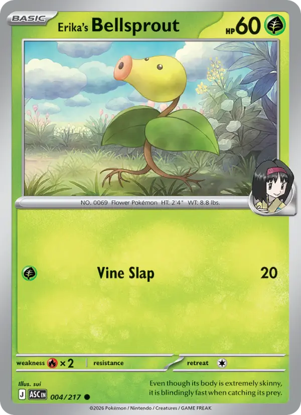 Erika's Bellsprout #004 — Ascended Heroes