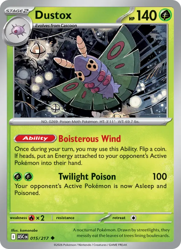 Dustox #015 — Ascended Heroes