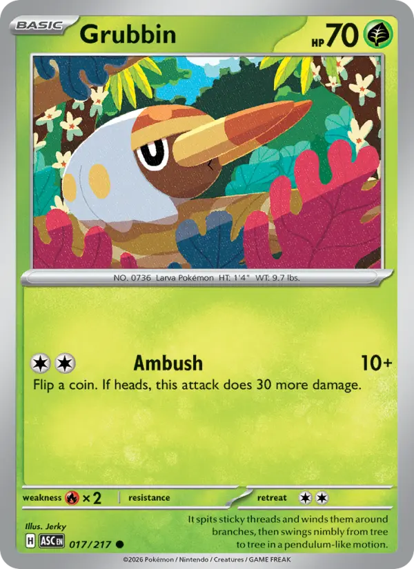 Grubbin #017 — Ascended Heroes