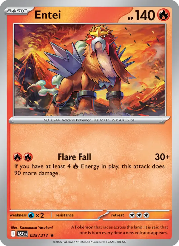 Entei #025 — Ascended Heroes