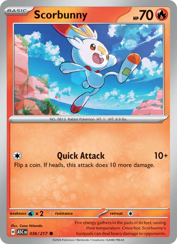 Scorbunny #036 — Ascended Heroes
