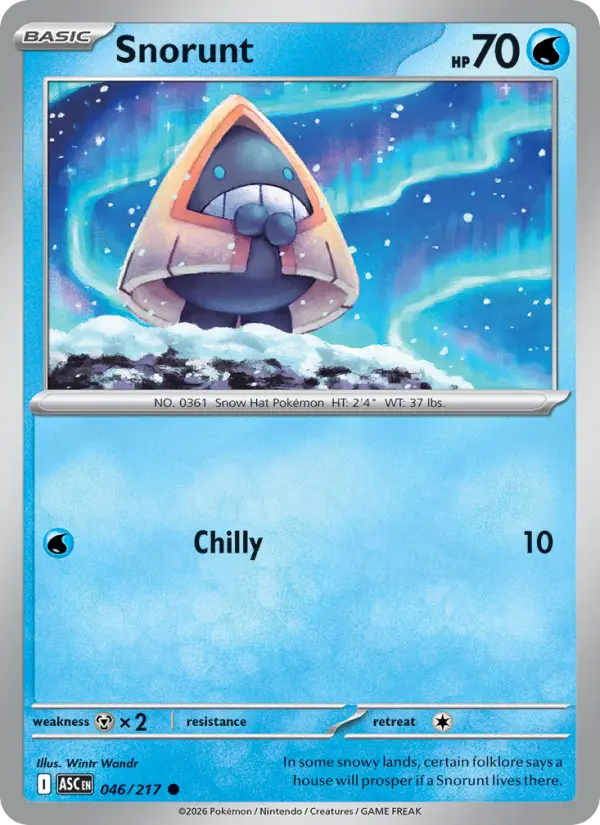 Snorunt #046 — Ascended Heroes