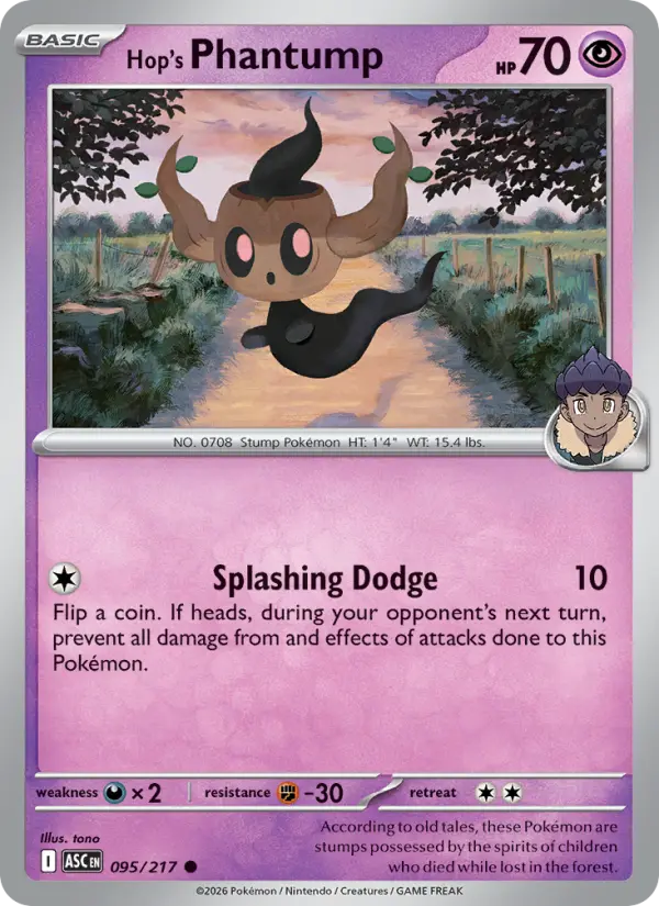 Hop's Phantump #095 — Ascended Heroes