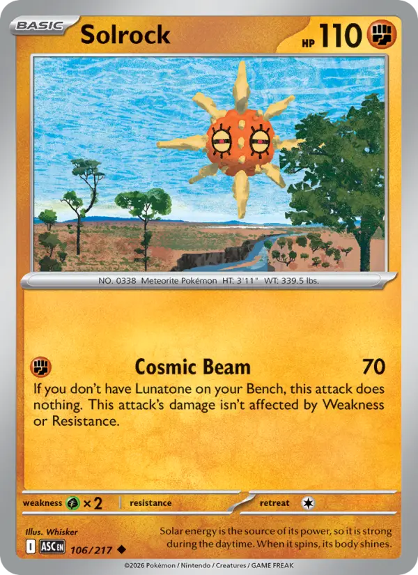 Solrock #106 — Ascended Heroes