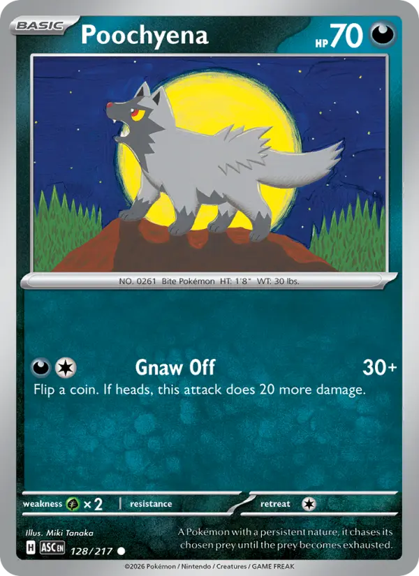 Poochyena #128 — Ascended Heroes
