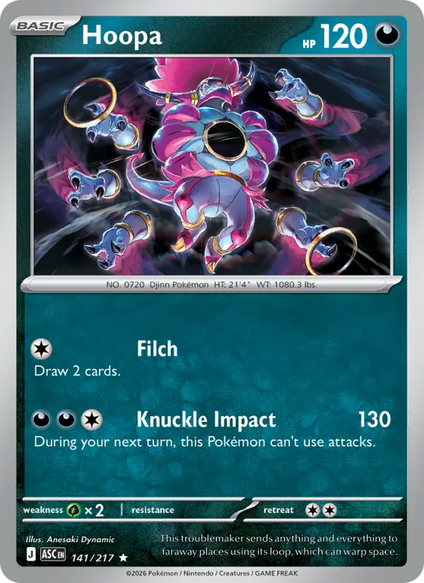 Hoopa #141 — Ascended Heroes