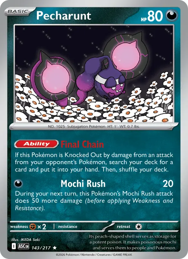 Pecharunt #143 — Ascended Heroes