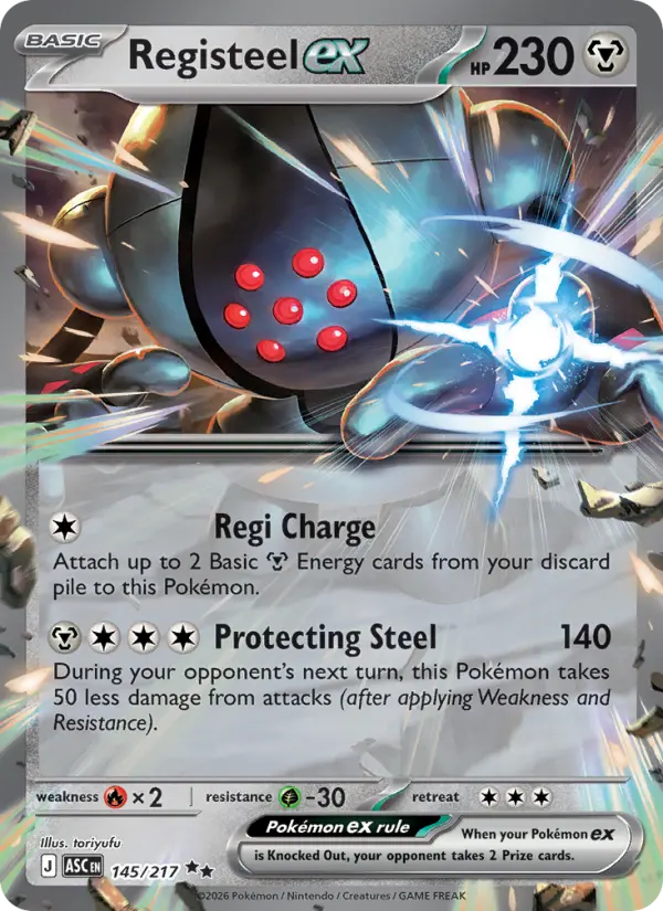 Registeel ex #145 — Ascended Heroes