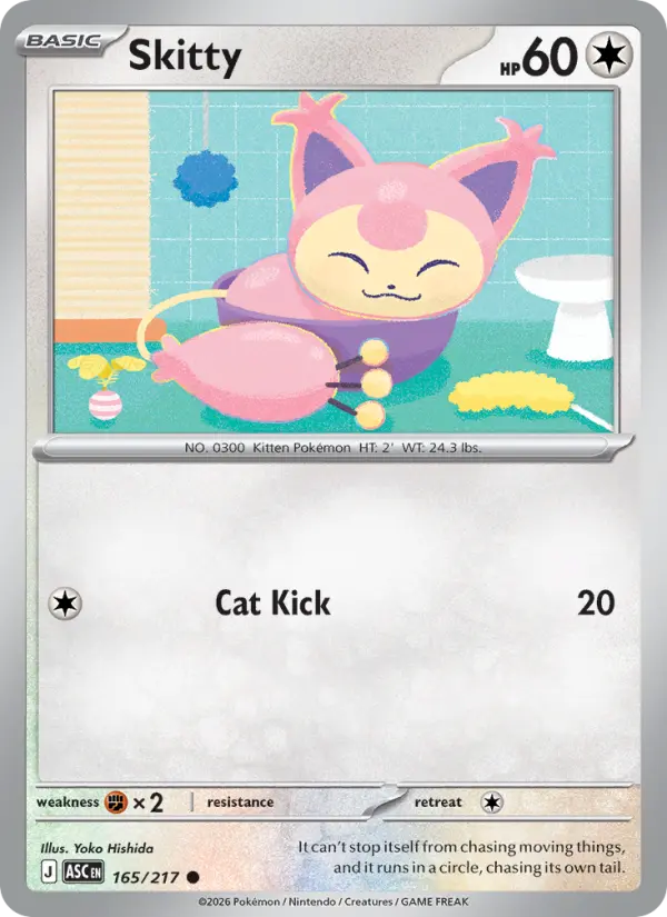 Skitty #165 — Ascended Heroes
