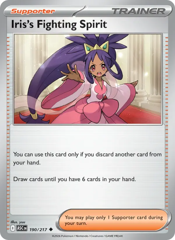 Iris's Fighting Spirit #190 — Ascended Heroes