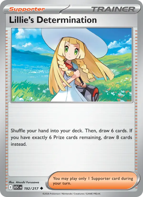 Lillie's Determination #192 — Ascended Heroes