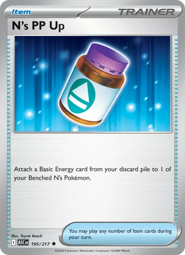 N's PP Up #195 — Ascended Heroes