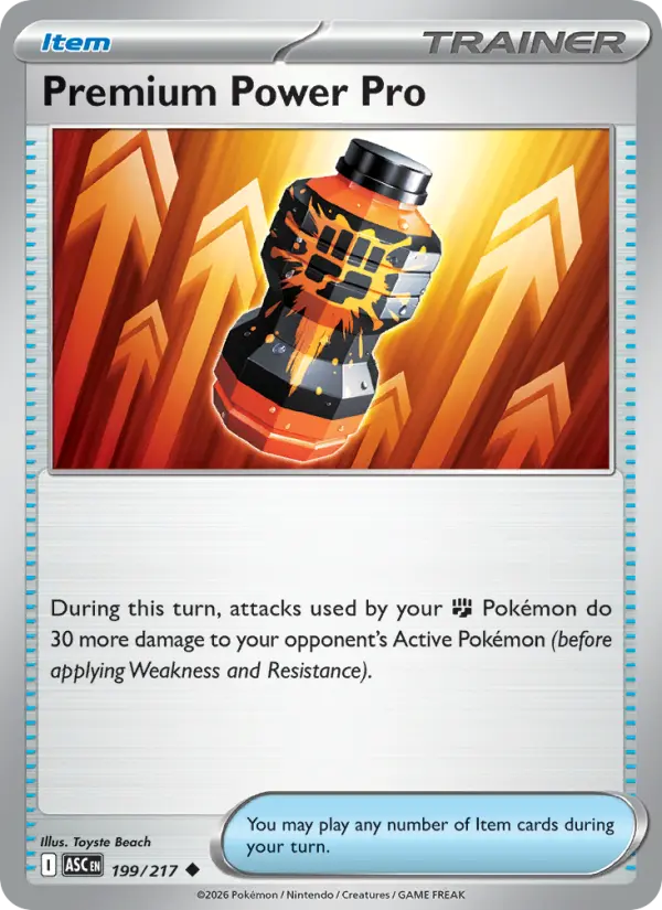 Premium Power Pro #199 — Ascended Heroes