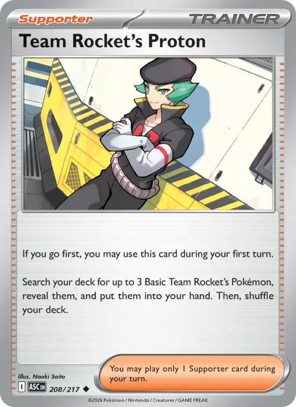Team Rocket's Proton #208 — Ascended Heroes
