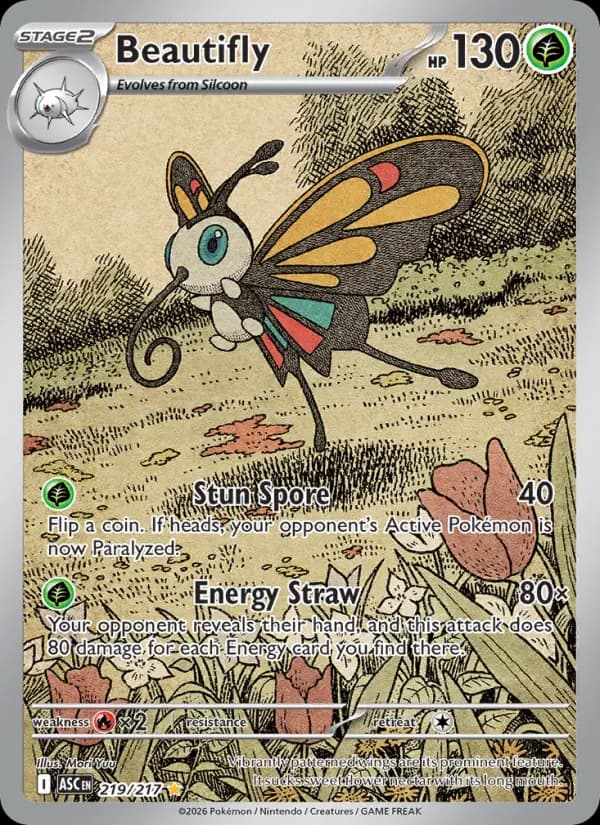 Beautifly #219 — Ascended Heroes