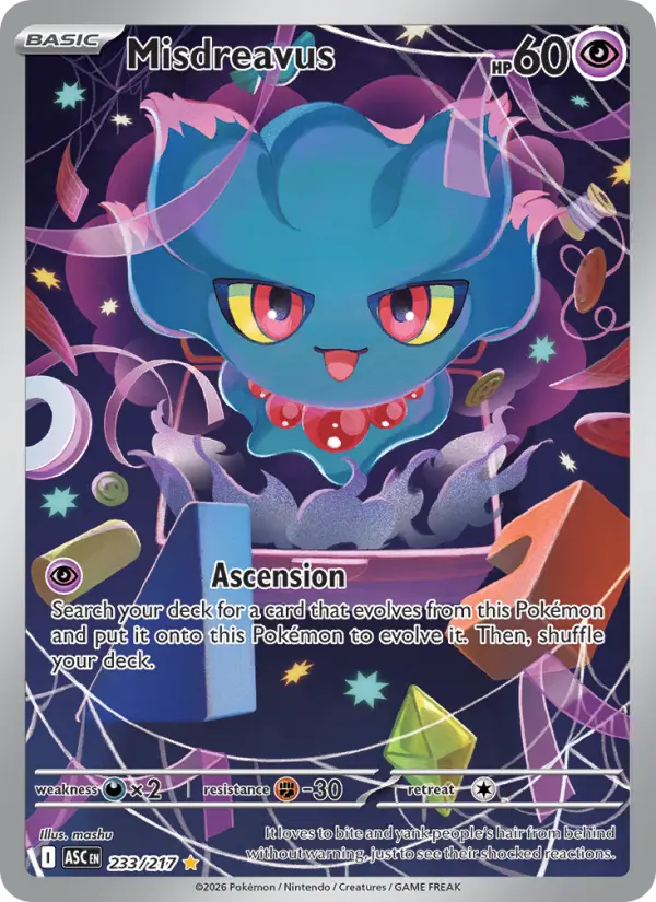 Misdreavus #233 — Ascended Heroes