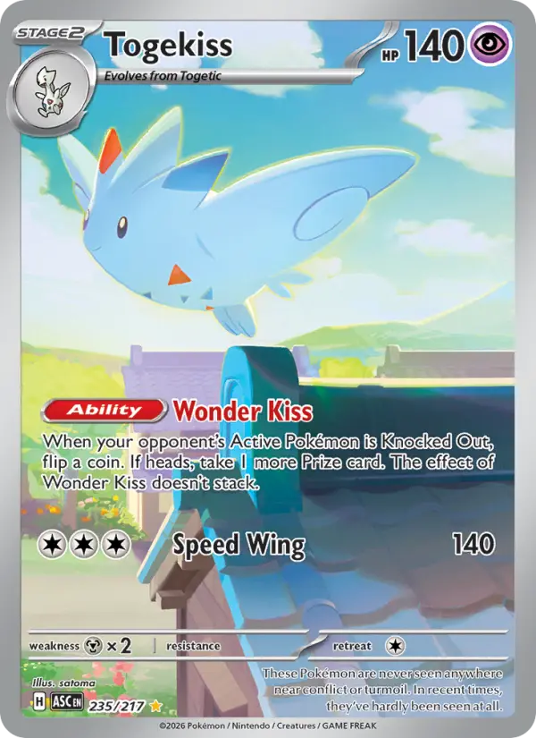 Togekiss #235 — Ascended Heroes