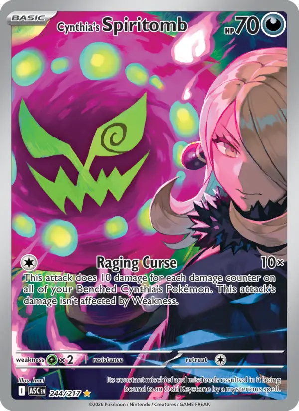 Cynthia's Spiritomb #244 — Ascended Heroes