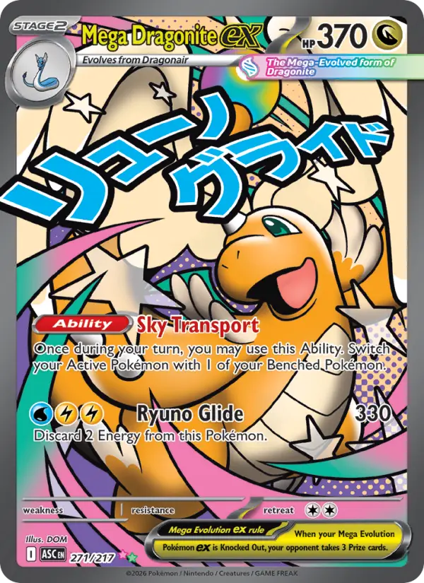 Mega Dragonite ex #271 — Ascended Heroes